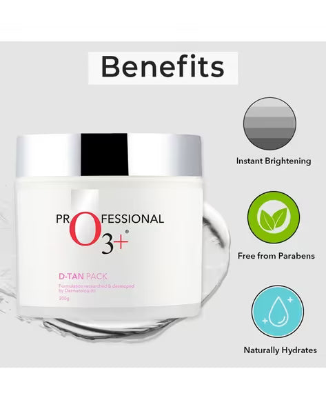 O3+Professional D-Tan Face Pack | 300.0 ml