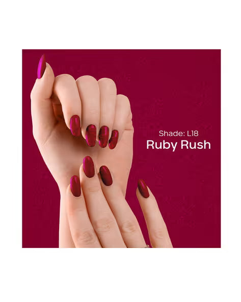 FACES CANADA Ultime Pro Splash Luxe Nail Enamel - L18 Ruby Rush